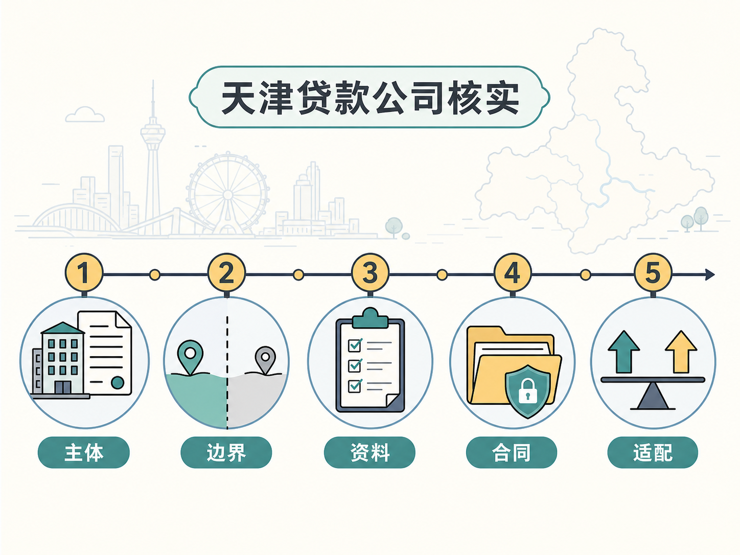 正文插图：天津贷款公司办理前五项核实